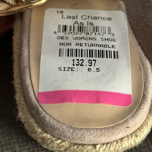 Stuart Weitzman espadrille sandals - Picture 3 of 6